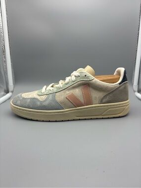 Veja | V-10 Suede Shoes - Color Block ; Womens 8